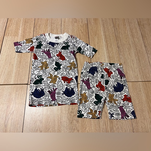 Hanna Andersson Other - NWOT Hanna Andersson Colorful Animal Pajama Set